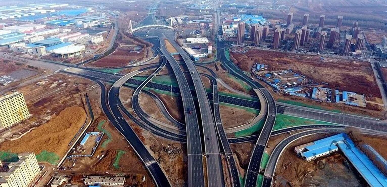機場大道與長吉高速出口節點立交橋工程